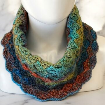 Crochet Cowl Neck Warmer Pattern 6