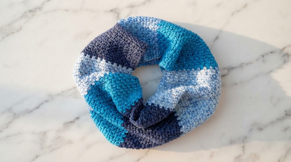 Crochet Cowl Neck Warmer Scarf Pattern 5