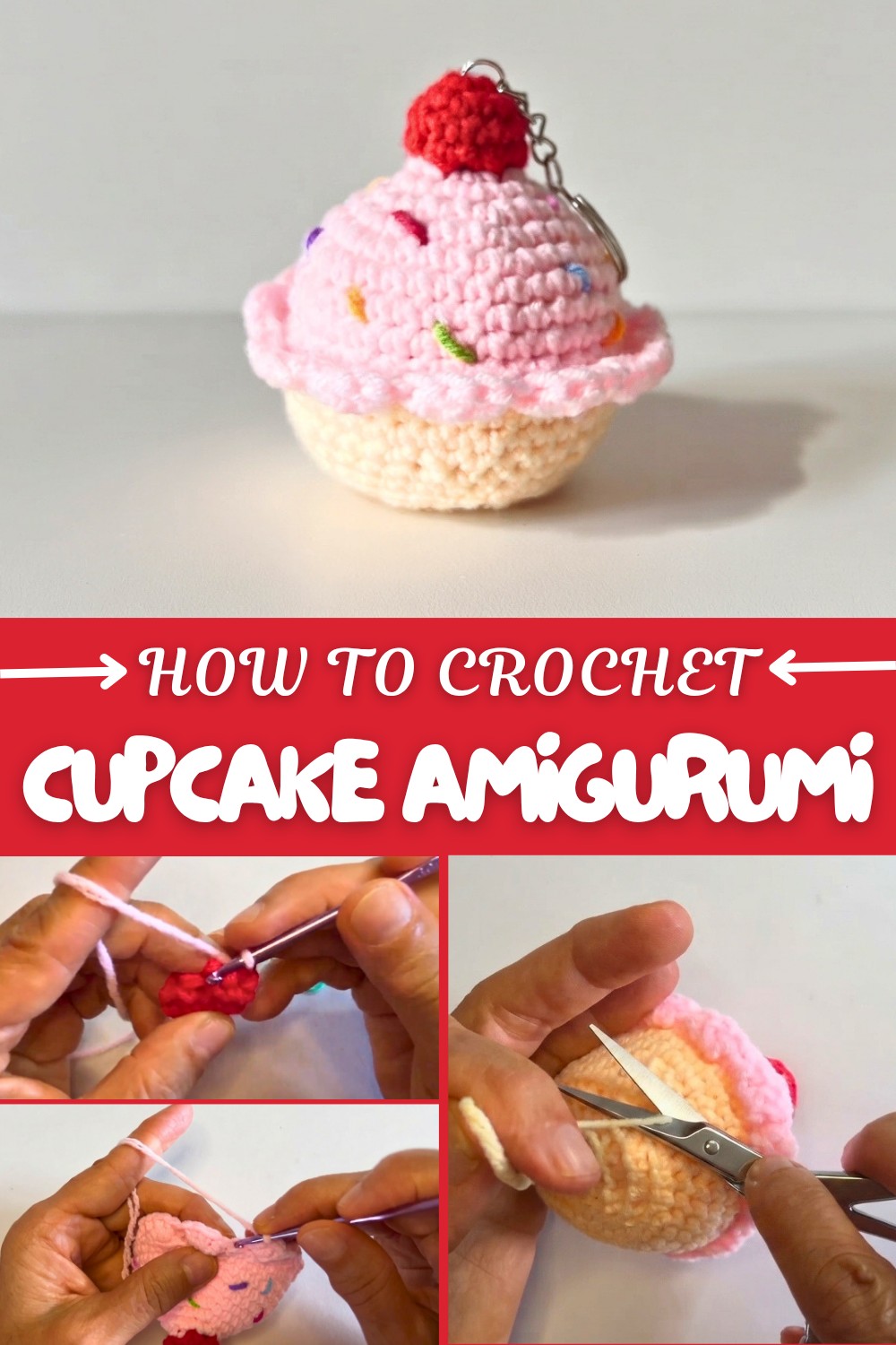 Crochet Cupcake Amigurumi Pattern