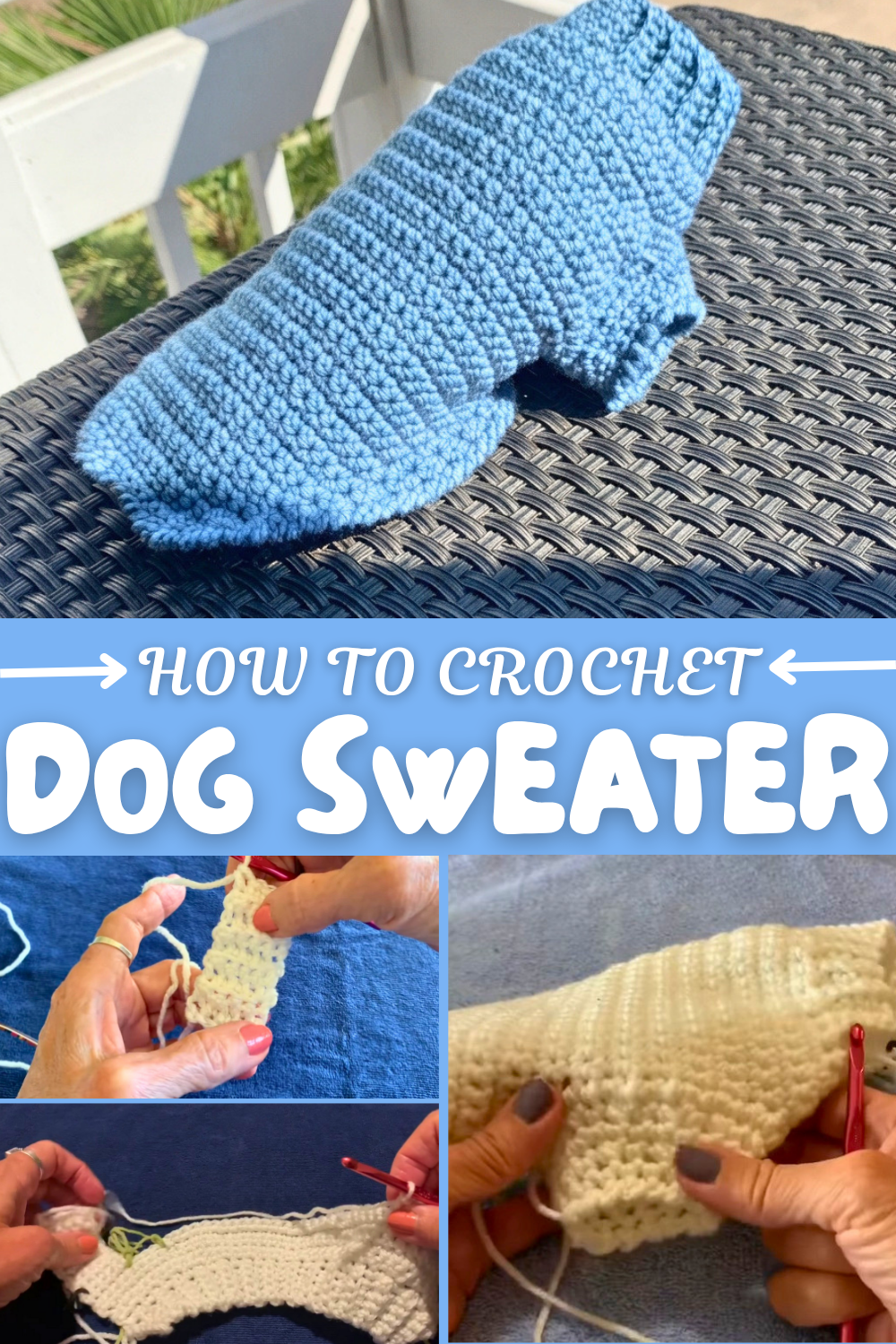 Crochet Dog Sweater