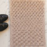 Crochet Floor Mat With Basket Weave Pattern 6