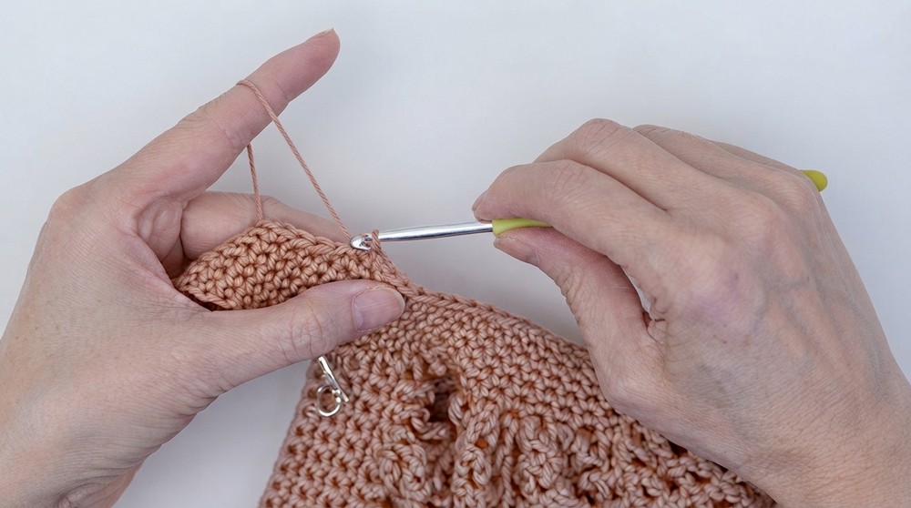 Crochet French Market Bag Pattern 4