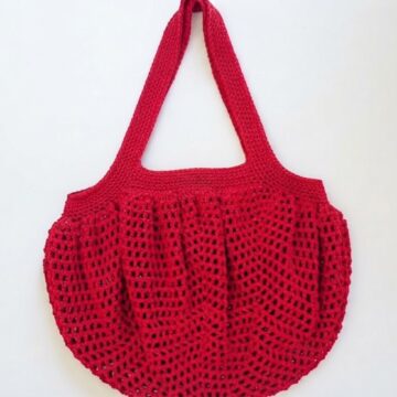 Crochet French Market Bag Pattern 6