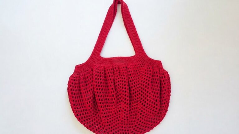 Crochet French Market Bag Pattern 6