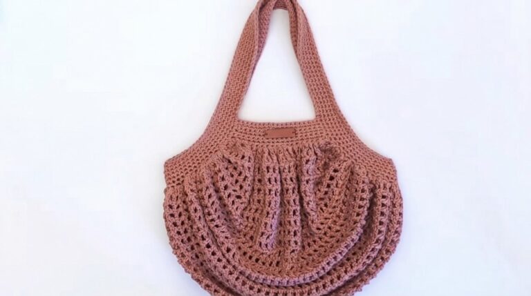 Crochet French Market Bag Pattern 6