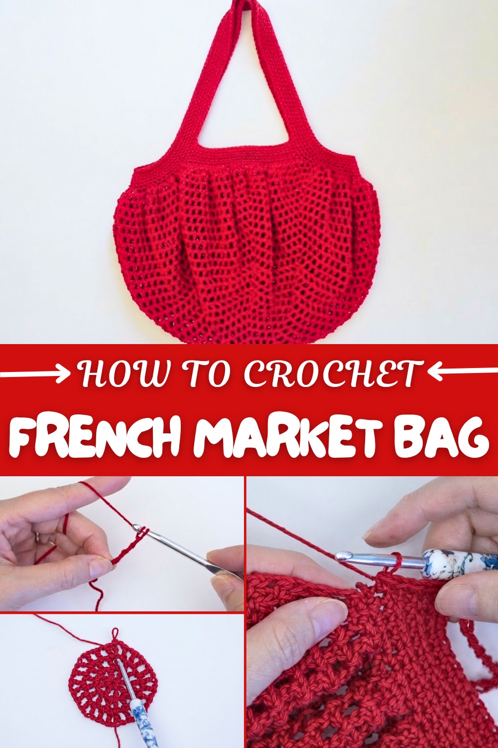 Crochet French Market Bag Pattern