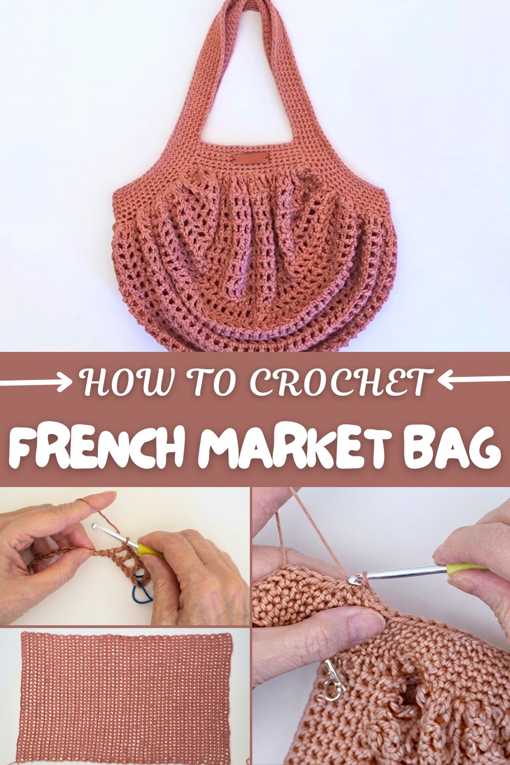 Crochet French Market Bag Pattern
