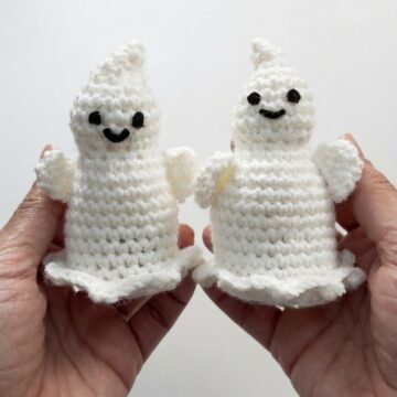 Crochet Ghost Amigurumi Pattern 7