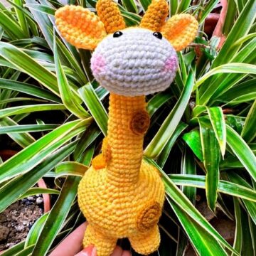 Crochet Giraffe Amigurumi Pattern 8