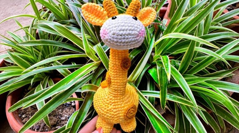Crochet Giraffe Amigurumi Pattern 8