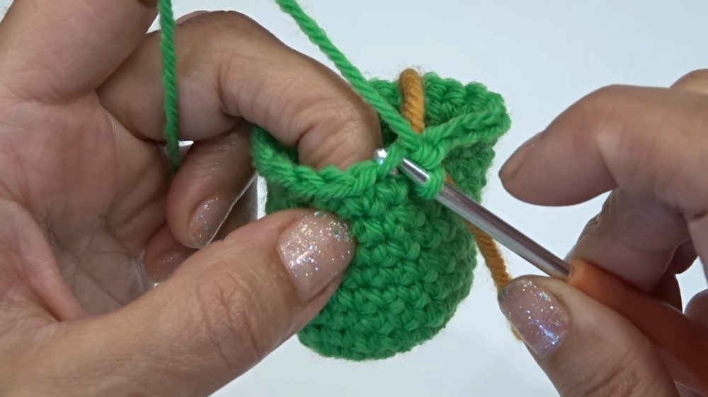 Crochet Gnome Ornament Pattern 3
