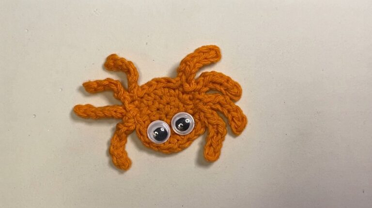 Crochet Halloween Spider Pattern 5