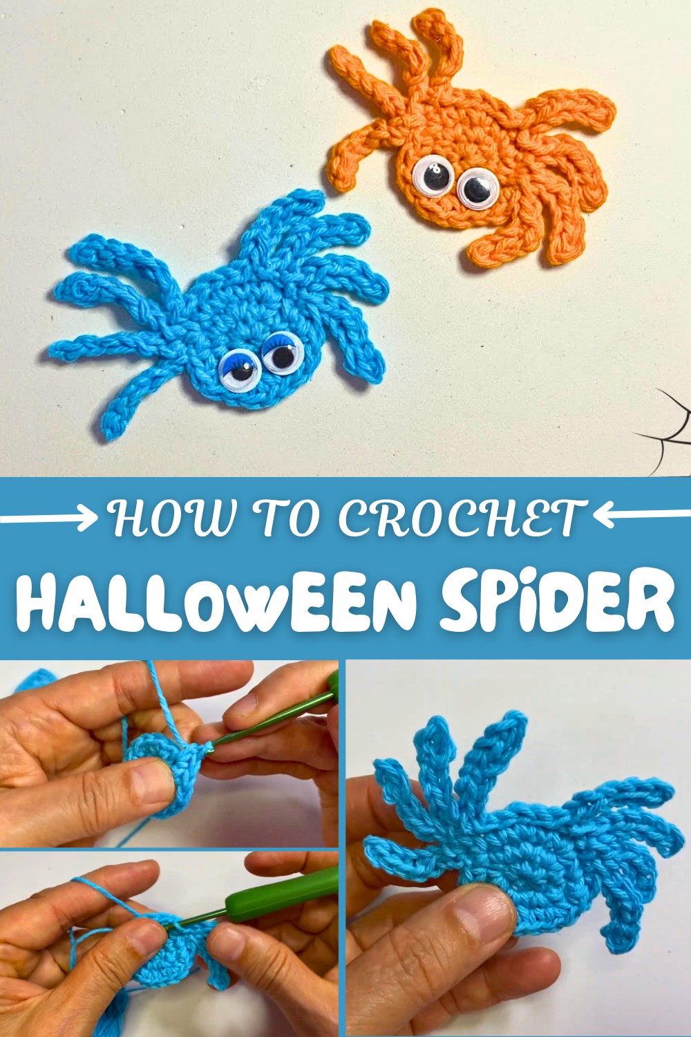 Crochet Halloween Spider Pattern