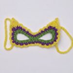 Crochet Masquerade Mardi Gras Mask Pattern 7