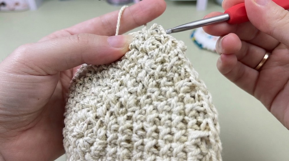 Crochet Mini Beach Bag Pattern 3