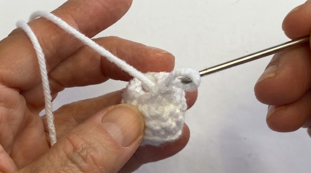 Crochet Mushroom Keychain Pattern 2