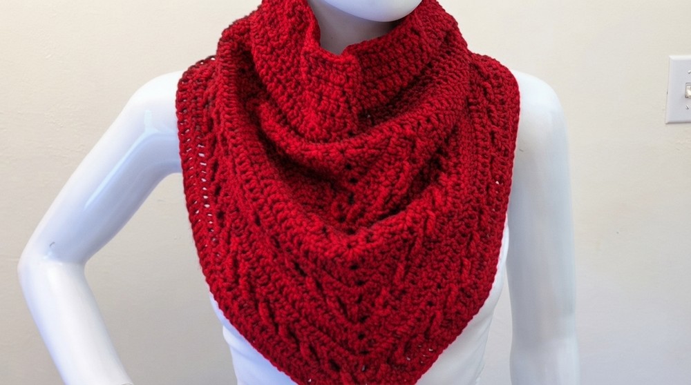 Crochet Neck And Hooded Cowl Pattern 6