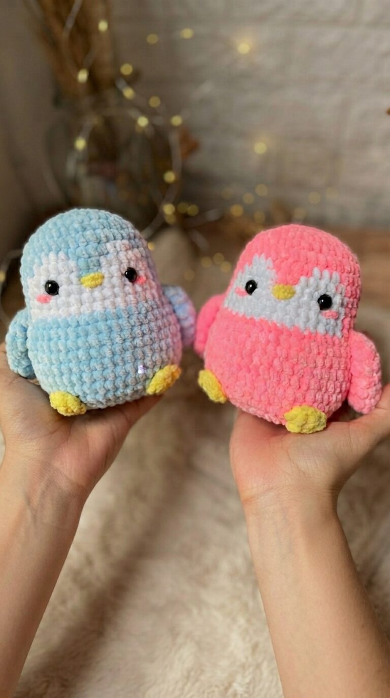 Crochet Penguin Amiguruimi Pattern 8