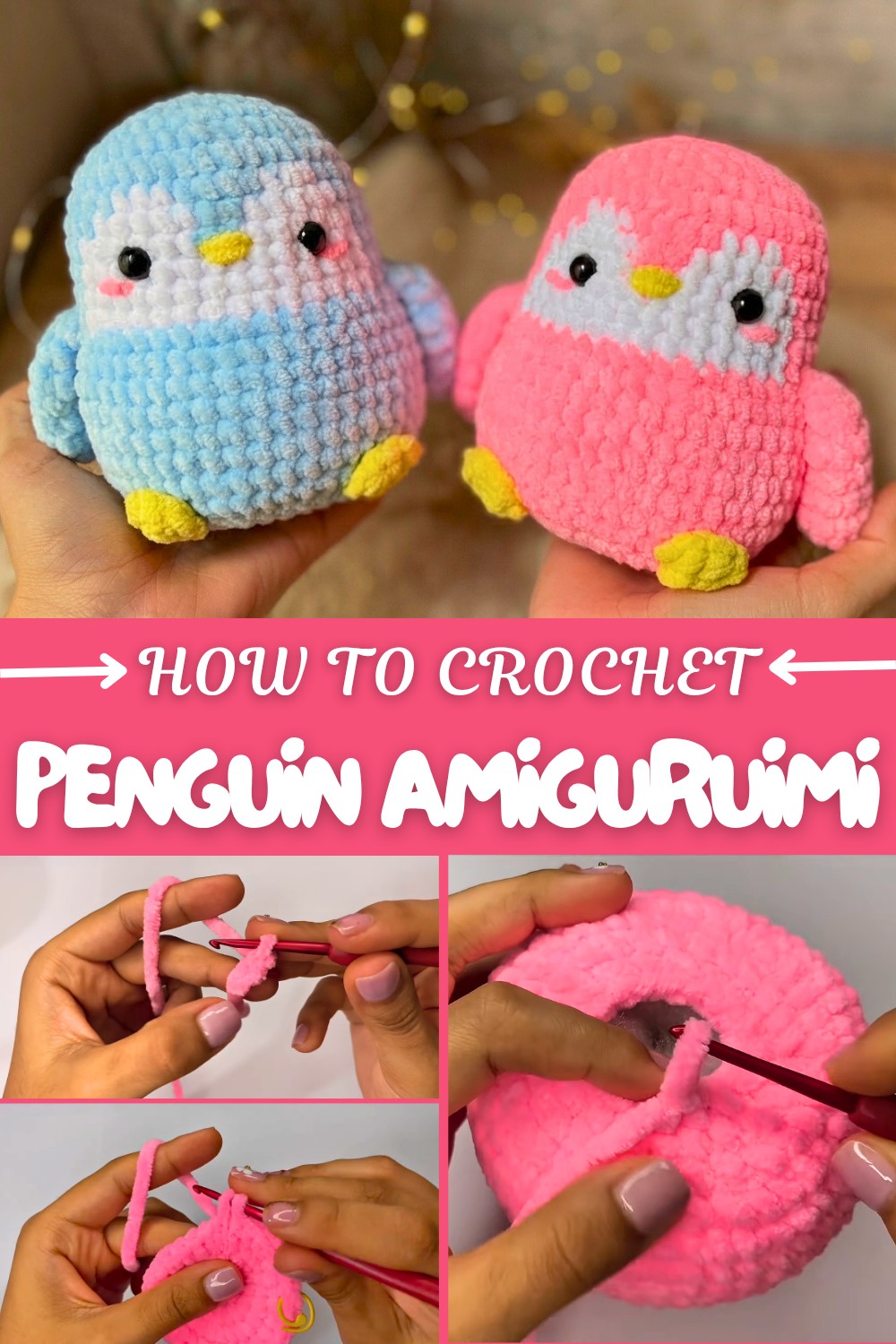 Crochet Penguin Amiguruimi Pattern