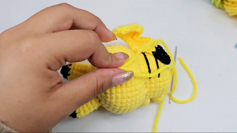 Crochet Pikachu Pokemon Pattern 6