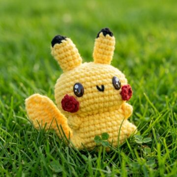Crochet Pikachu Pokemon Pattern 7