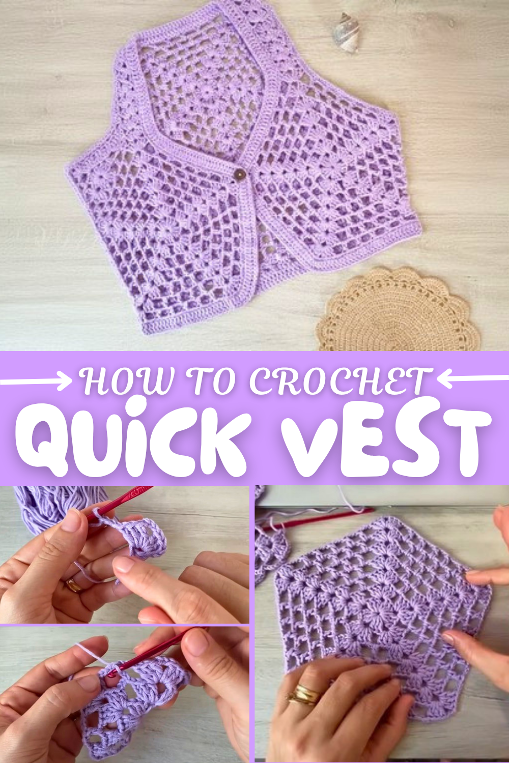 Crochet Quick Vest