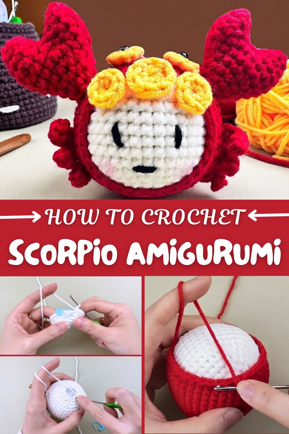 Crochet Scorpio Amigurumi Pattern