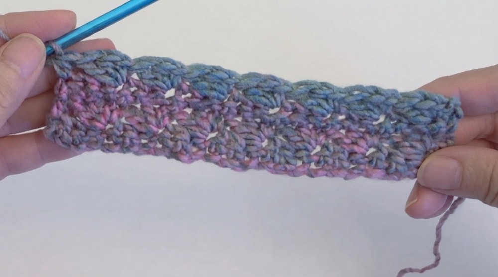 Crochet Sedge Stitch Baby Blanket Pattern 5
