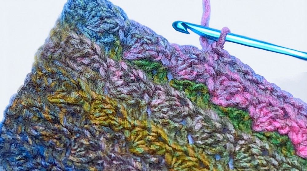 Crochet Sedge Stitch Baby Blanket Pattern 6