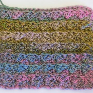 Crochet Sedge Stitch Baby Blanket Pattern 7