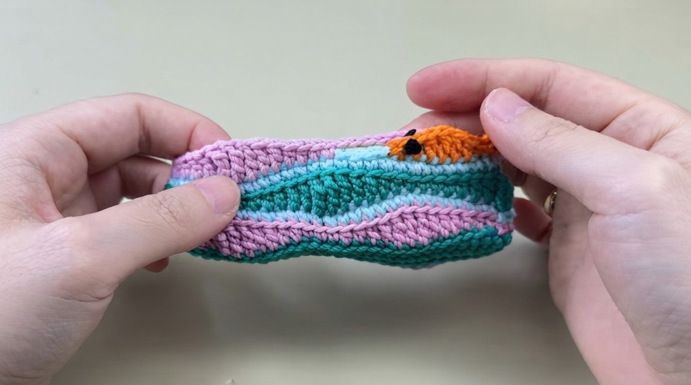 Crochet Small Colorful Bag Pattern 5