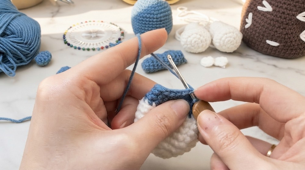 Crochet Smurf Amigurumi Pattern 5