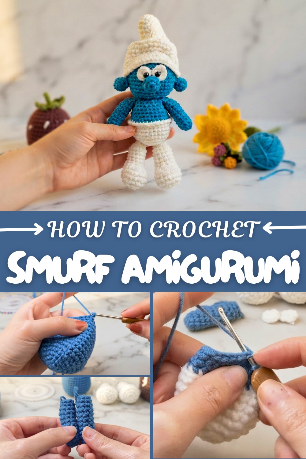 Crochet Smurf Amigurumi Pattern
