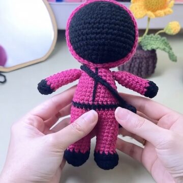 Crochet Squidgame Amigurumi Pattern 7