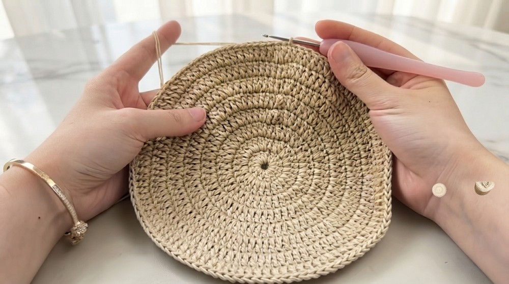 Crochet Summer Beach Hat Pattern 3
