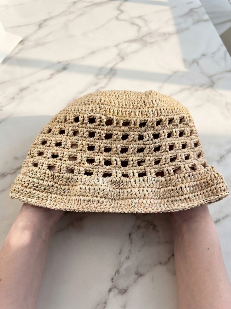 Crochet Summer Beach Hat Pattern 5
