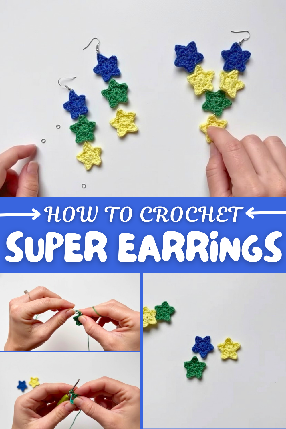 Crochet Super Earrings