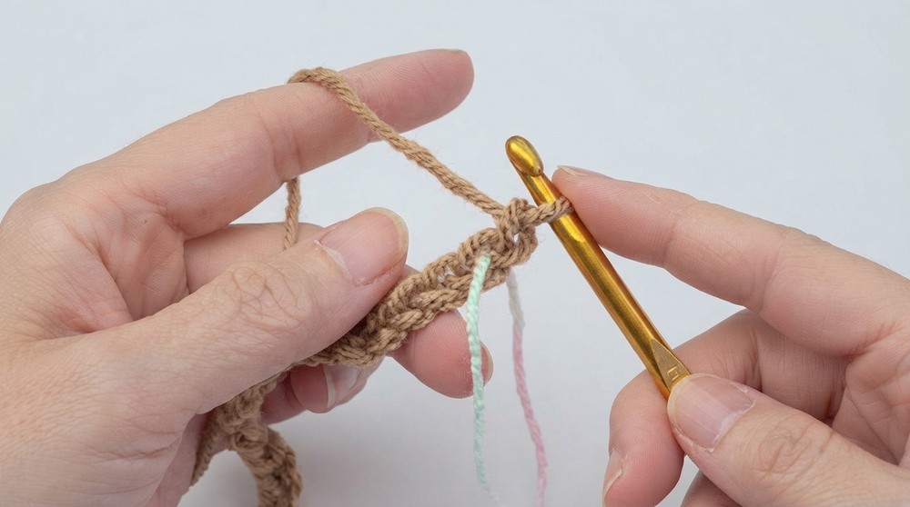 Crochet Twisted Headband Pattern 1