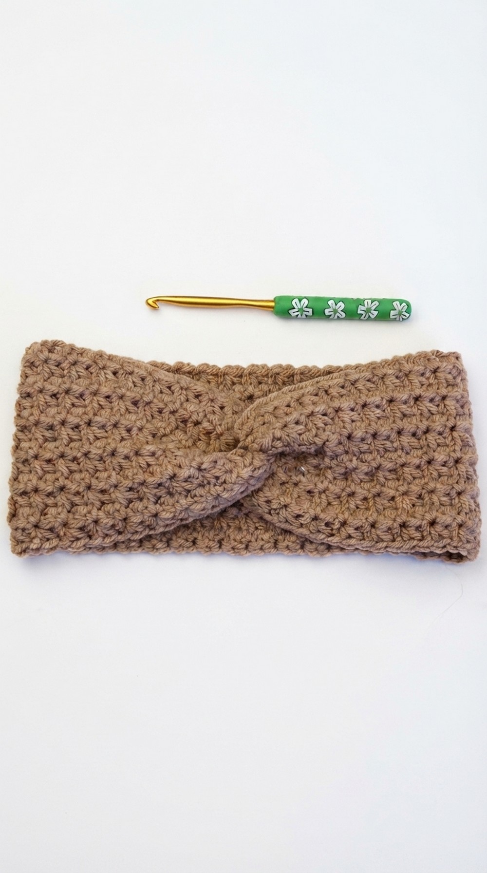 Crochet Twisted Headband Pattern 6