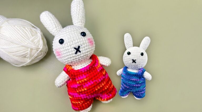 Cute Crochet Miffy Bunny Pattern 8