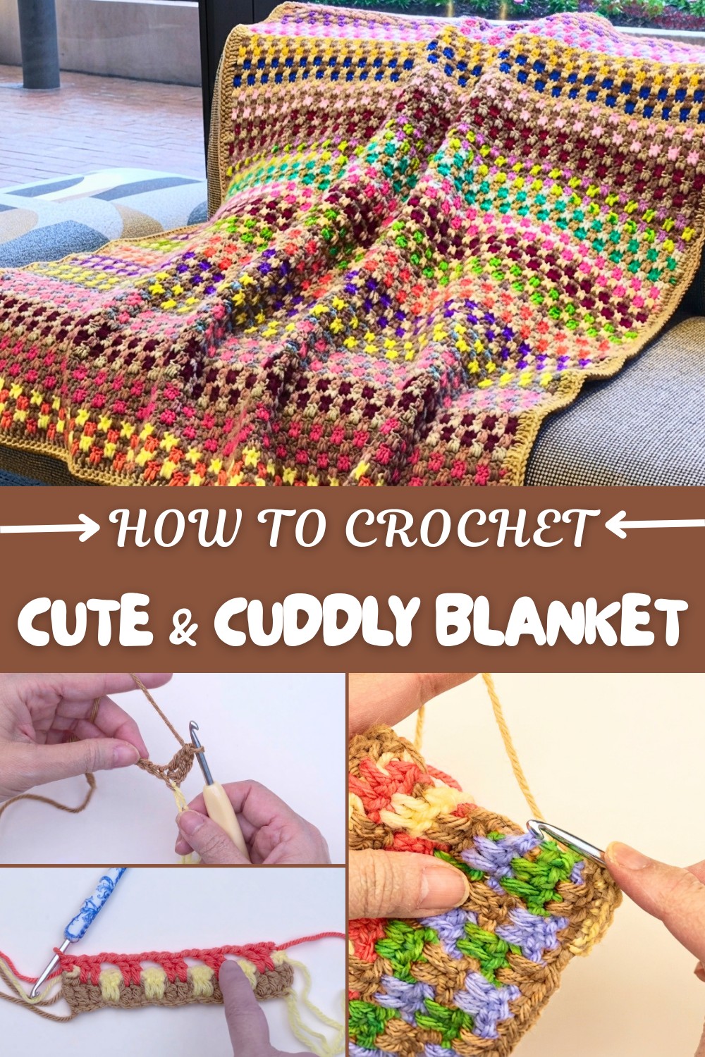 Cute & Cuddly Crochet Blanket Pattern