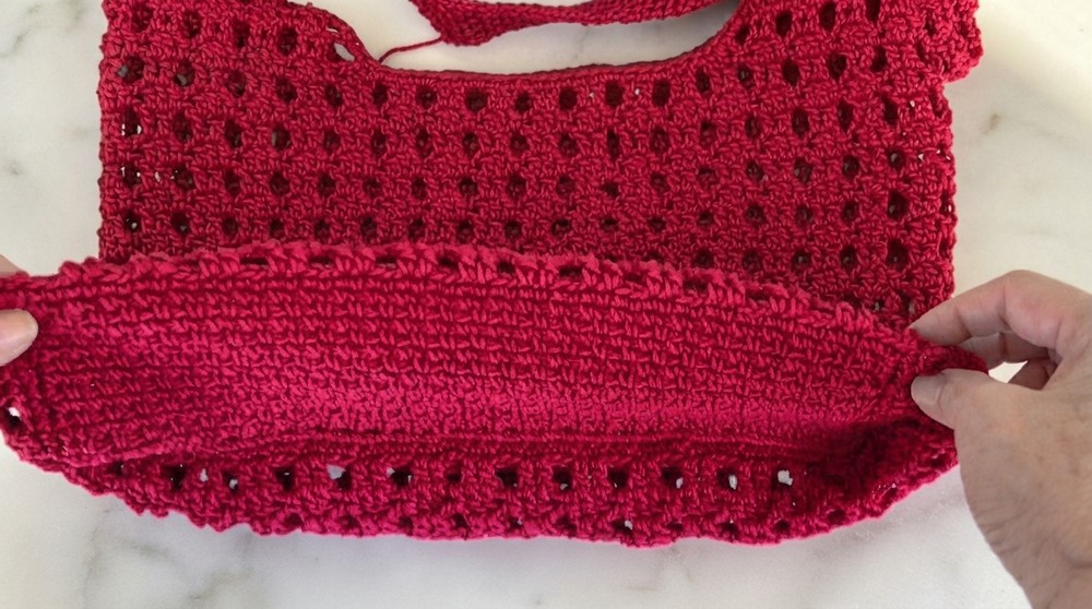 Easy Crochet Market Bag Pattern 6