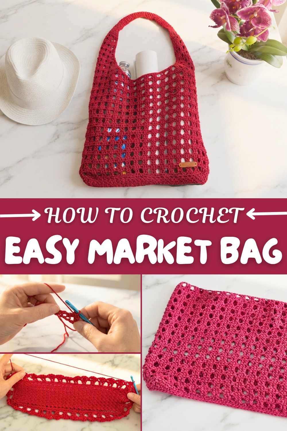 Easy Crochet Market Bag Pattern