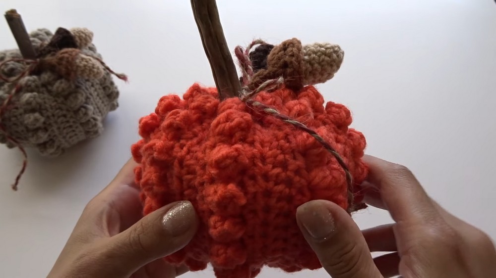 Easy Crochet Pumpkin Amigurumi Pattern 6