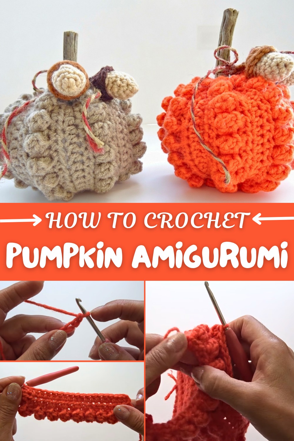 Easy Crochet Pumpkin Amigurumi Pattern