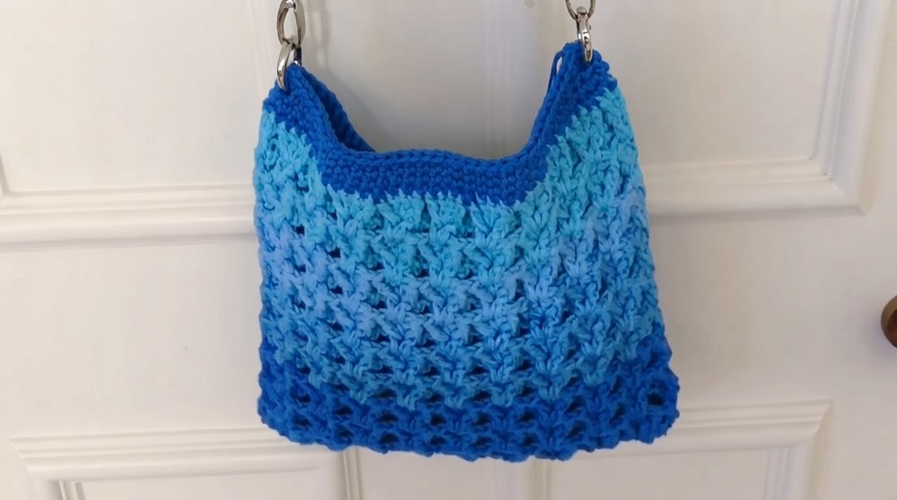 Easy Crochet Shoulder Bag Pattern 6
