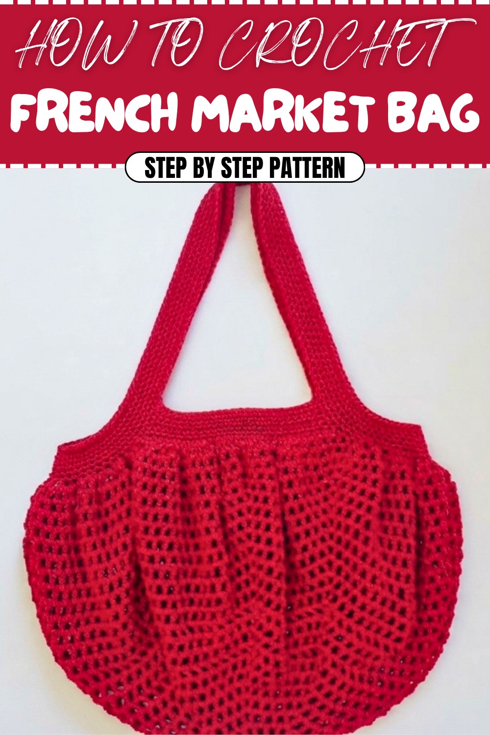 Free Crochet French Market Bag Pattern