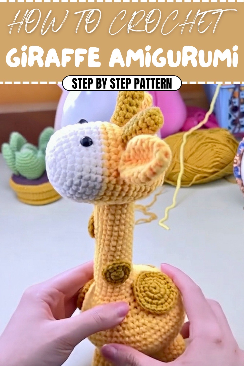Free Crochet Giraffe Amigurumi Pattern