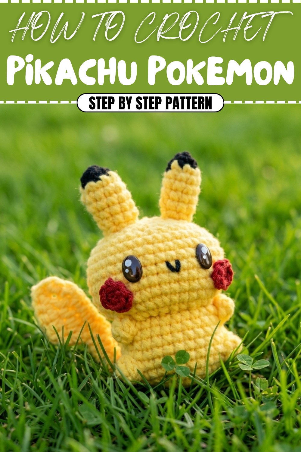 Free Crochet Pikachu Pokemon Pattern