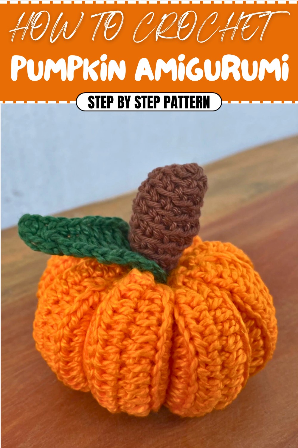 Free Crochet Pumpkin Amigurumi Pattern